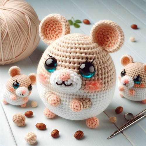 Crochet Hamster Amigurumi Pattern