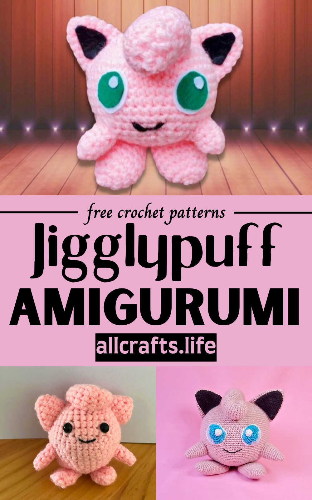 Crochet Jigglypuff Amigurumi Patterns