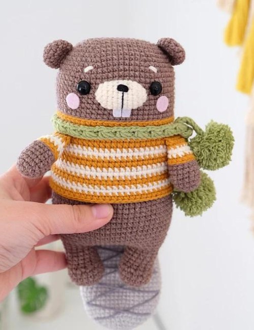 Crochet Little Beaver Pattern
