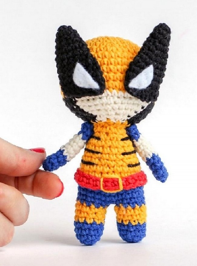 Crochet Little Wolverines Pattern