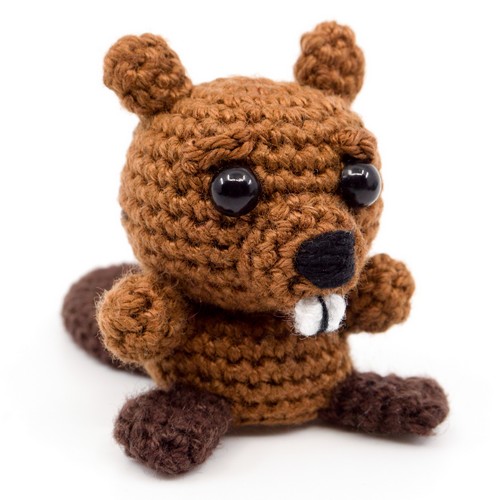 Crochet Mini Beaver Amigurumi Pattern