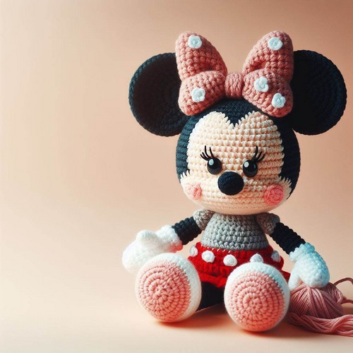 Crochet Minnie Mouse Amigurumi Pattern