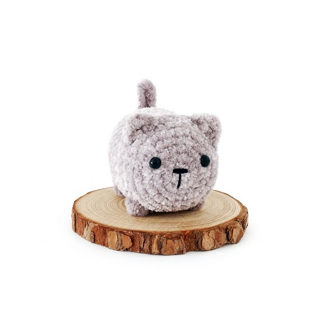 Crochet No-sew Cat Pattern