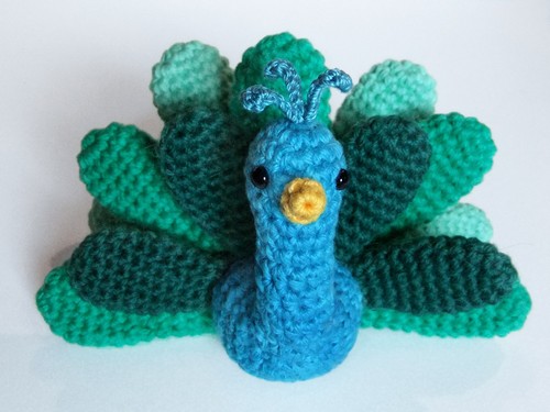 Crochet Peacock Amigurumi Pattern