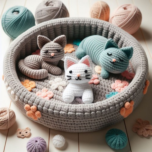 Crochet Pet Bed Pattern Free