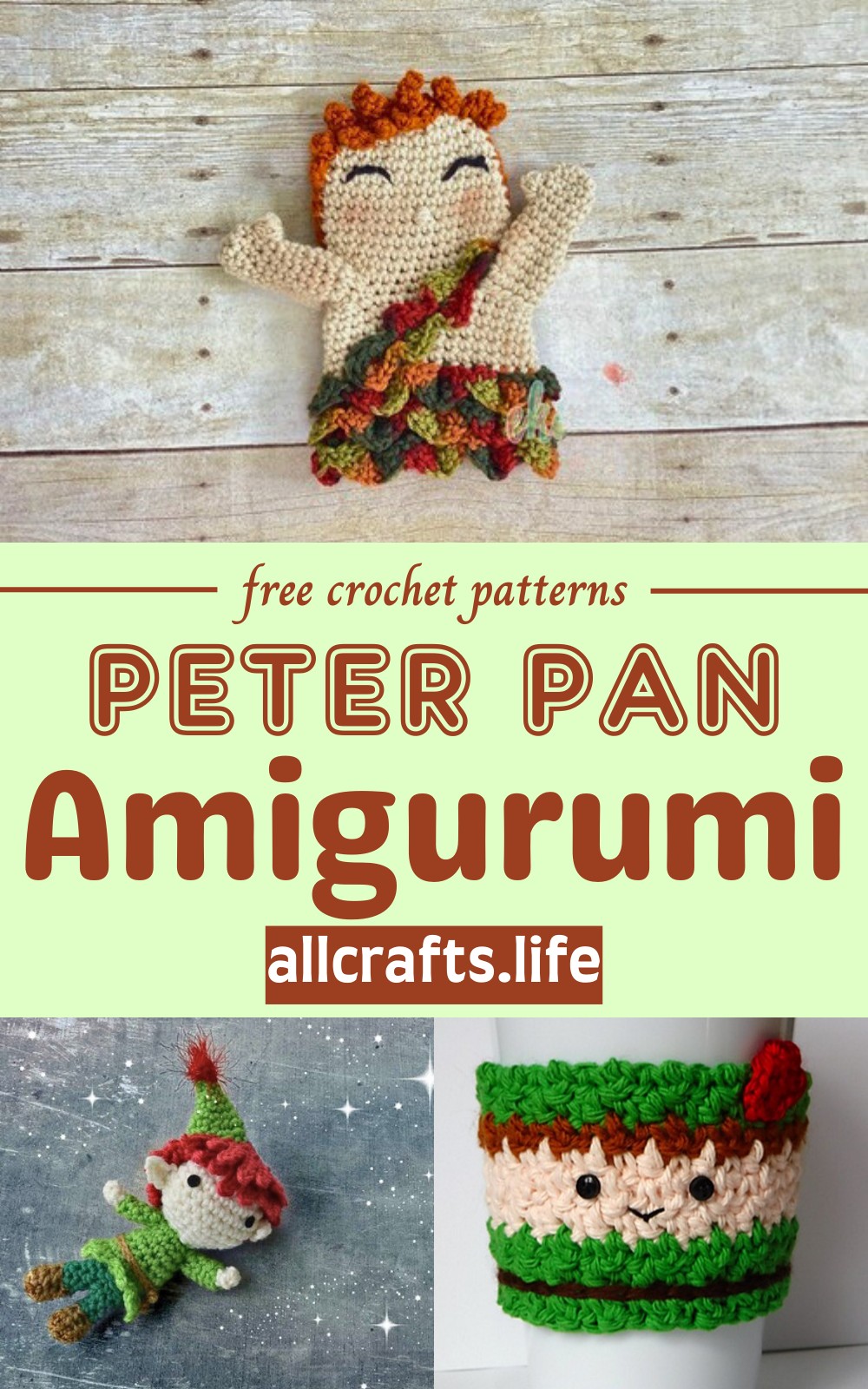 Crochet Peter Pan Amigurumi Patterns