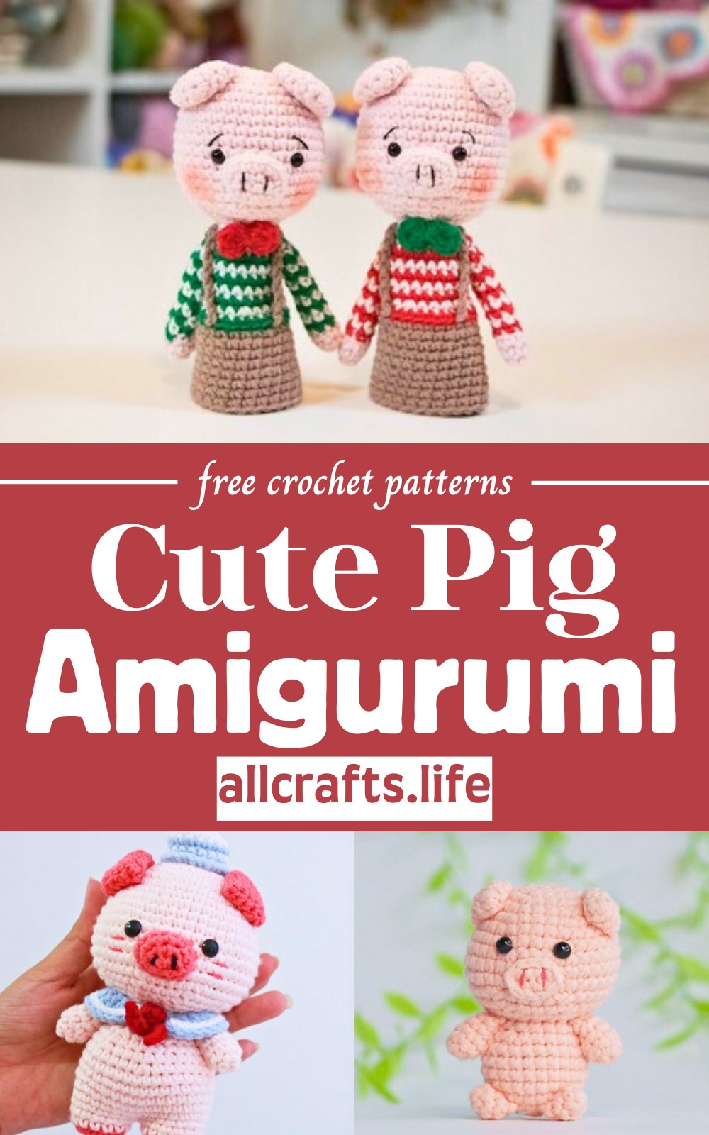 Crochet Pig Amigurumi Patterns