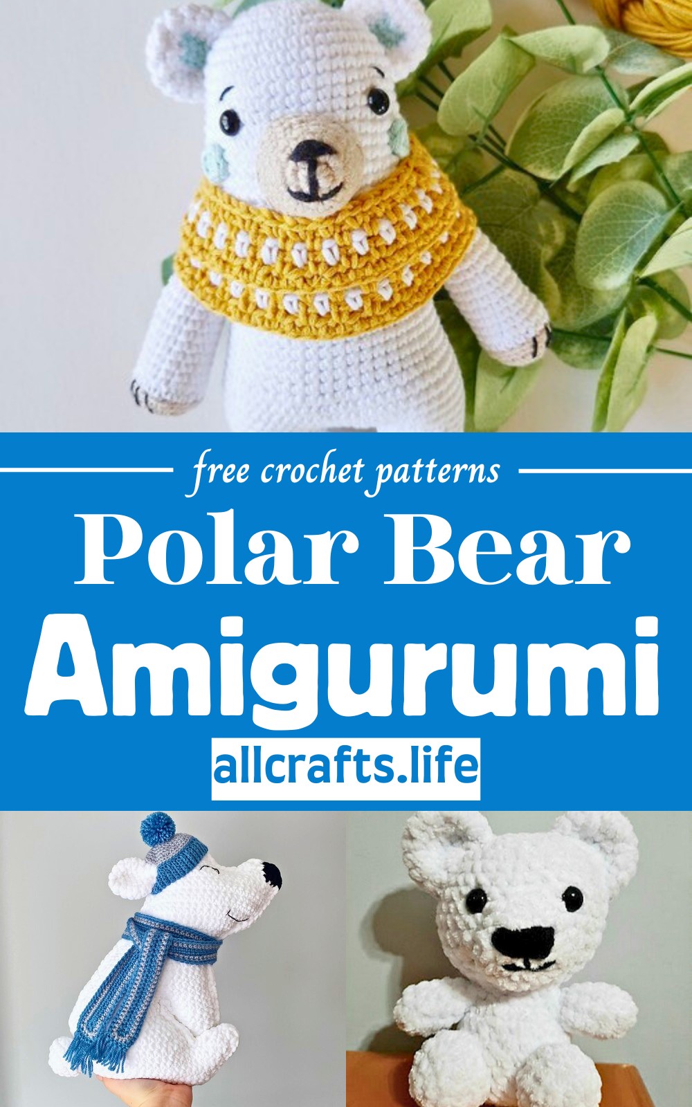 Crochet Polar Bear Amigurumi Patterns