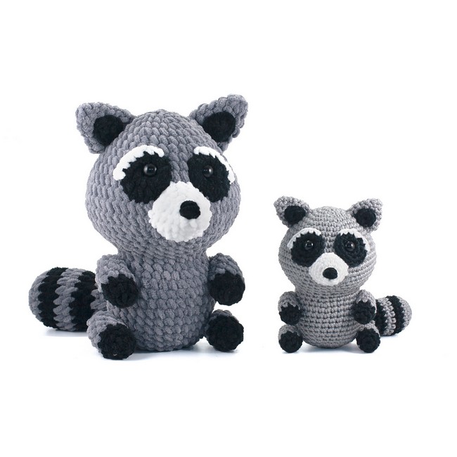Crochet Raccoon Amigurumi Pattern