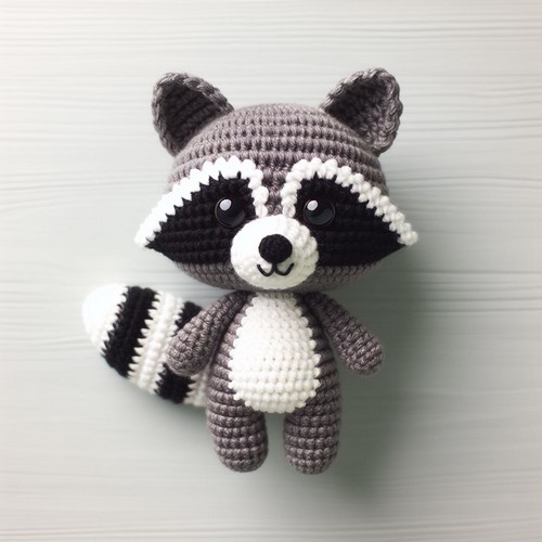 Crochet Raccoon Amigurumi