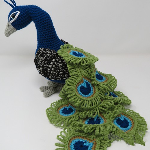 Crochet Regal The Peacock Pattern