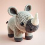 Crochet Rhino Amigurumi