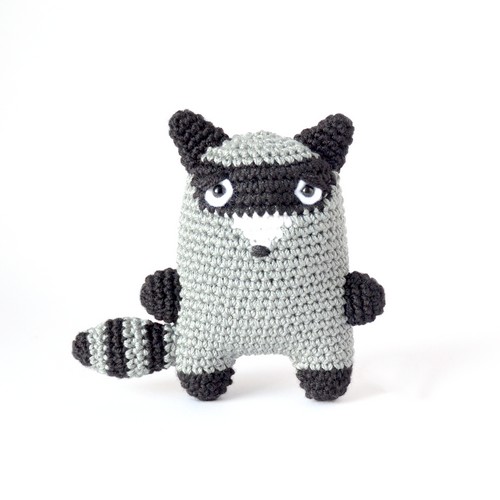 Crochet Ronnie The Raccoon Pattern