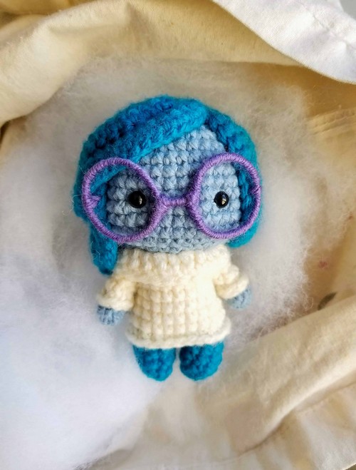 Crochet Sadness Amigurumi Idea