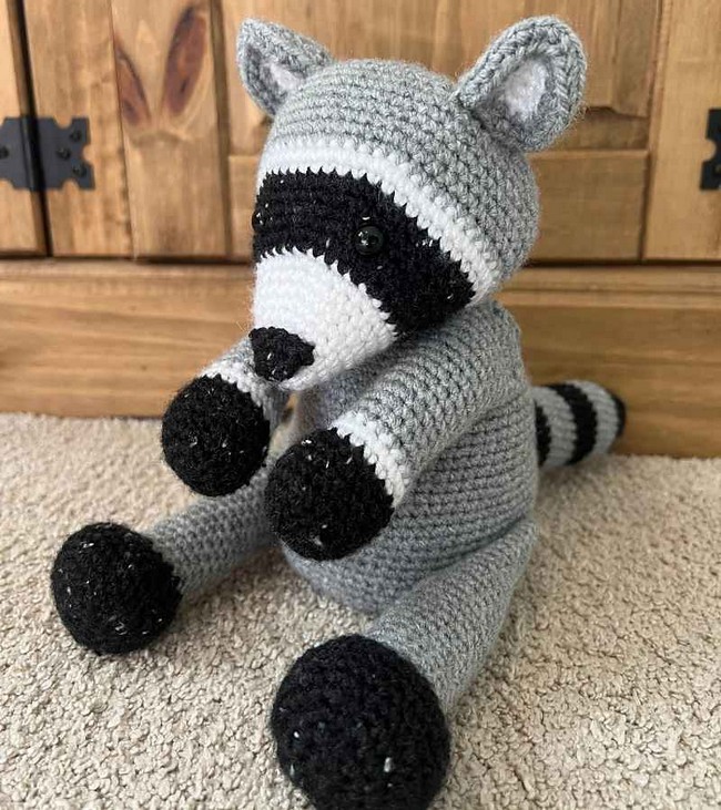 Crochet Simple Crochet Raccoon Pattern