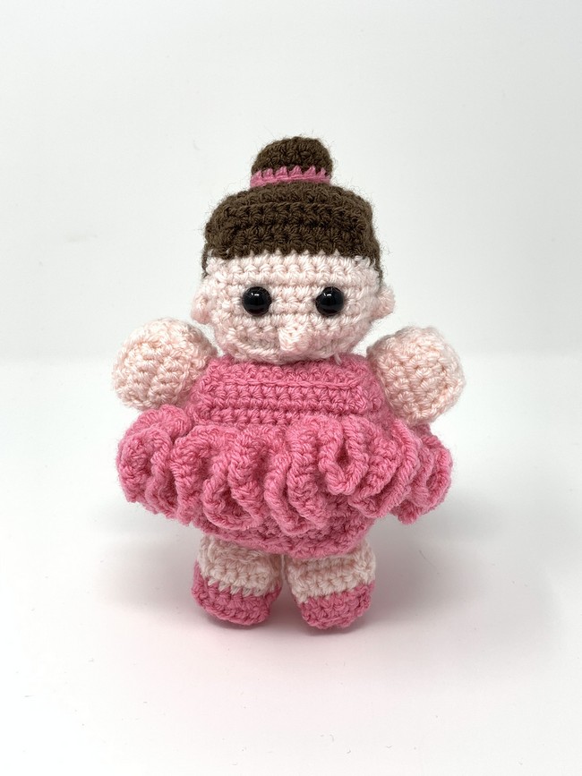 Crochet Small Ballerina Amigurumi Pattern