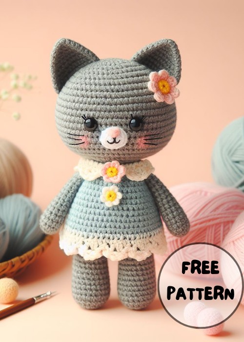 Crochet Small kitty Amigurumi