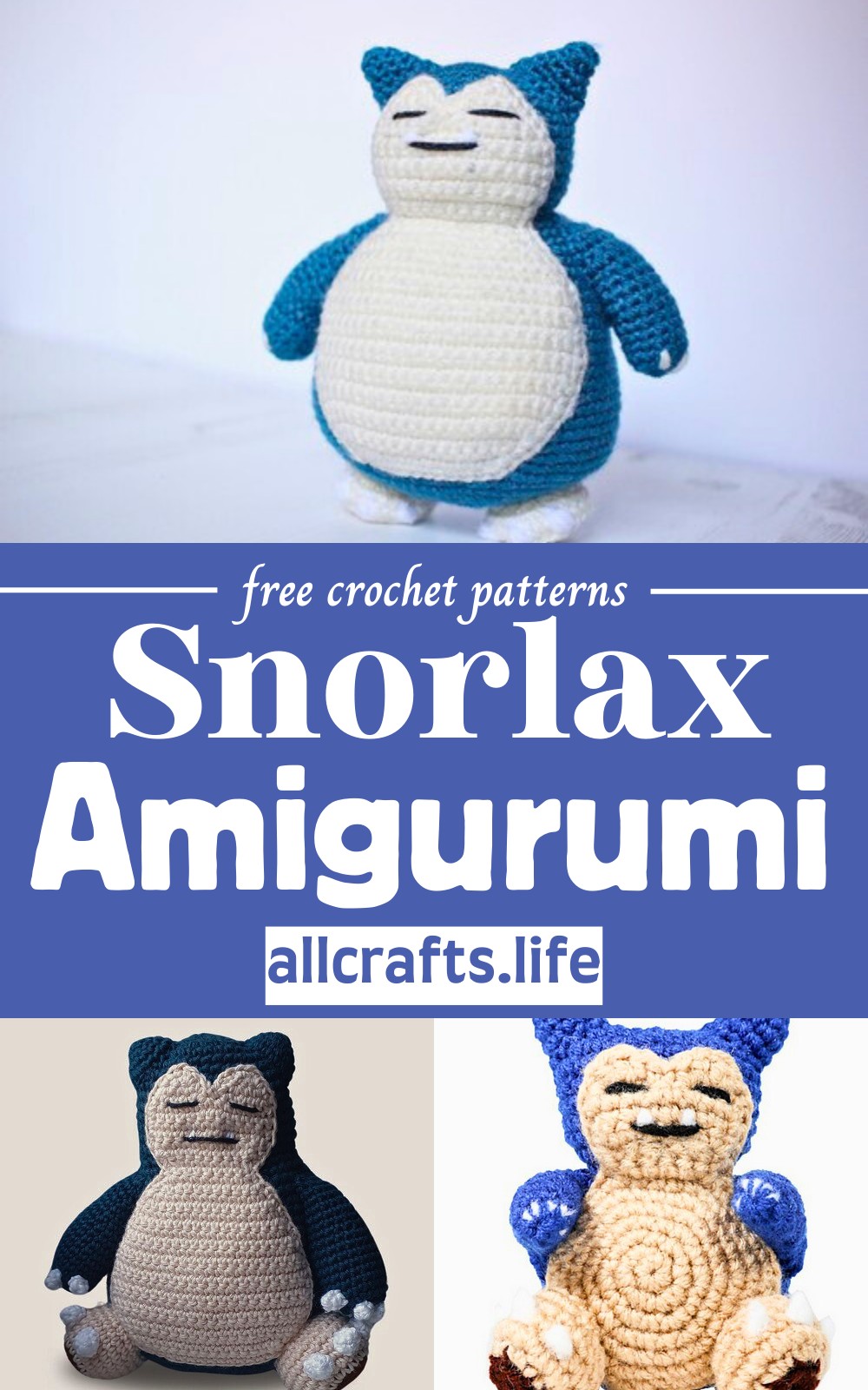 Crochet Snorlax