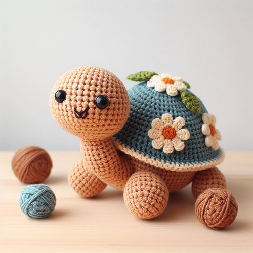 Crochet Tortoise Amigurumi Pattern Free