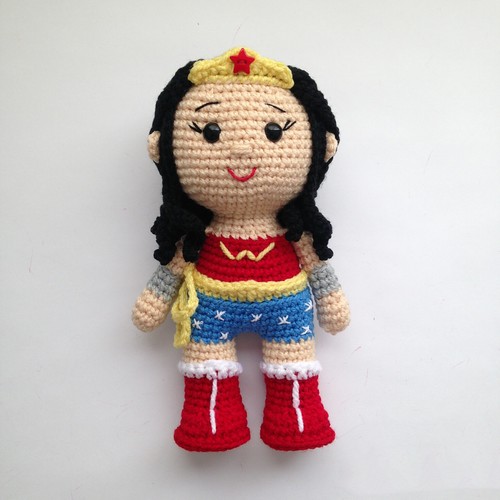 Crochet Wonder Woman Amigurumi Pattern
