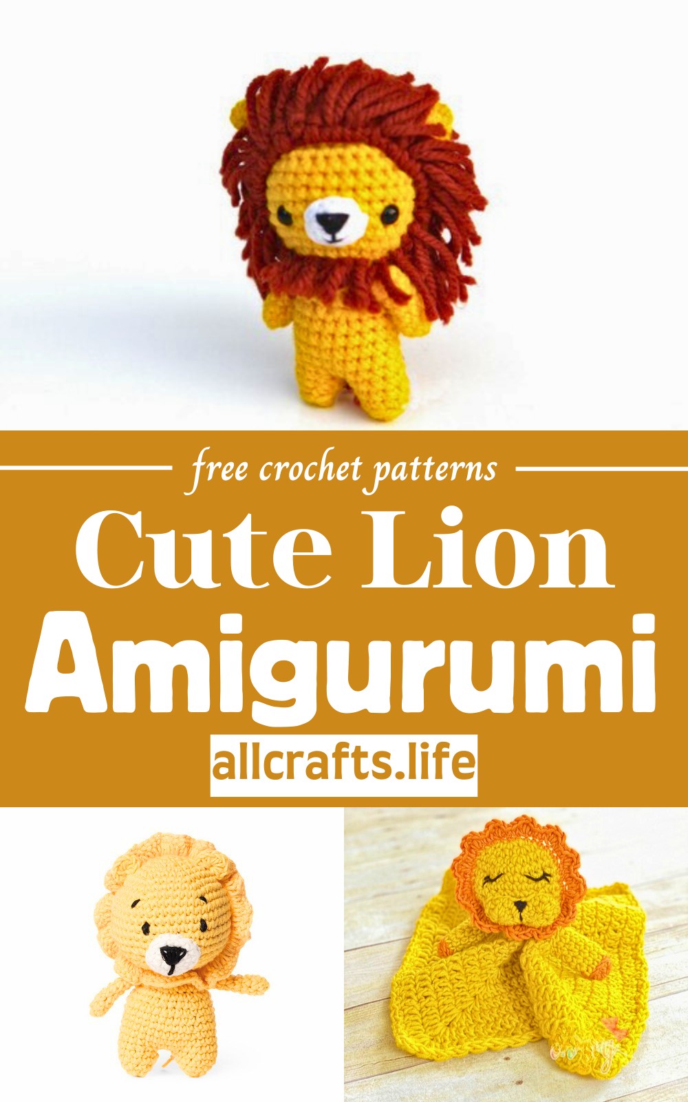 Cute Crochet Lion