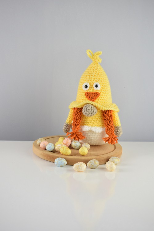 Easter Chicken Gnome