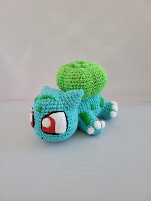 Easy Crochet Bulbasaur