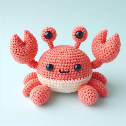 Free Crochet Crab Amigurumi Pattern