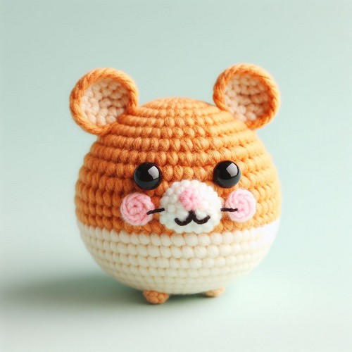 Free Crochet Hamster Amigurumi Pattern