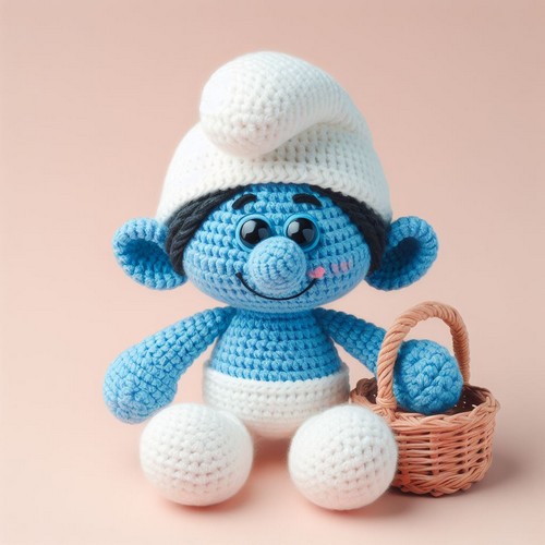 Free Crochet Smurf Amigurumi Pattern