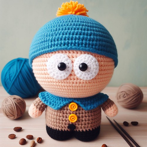 Crochet South park Cartman Amigurumi Idea - All Crafts