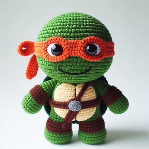 Free Crochet Teenage Mutant Ninja Turtle Amigurumi Patterns