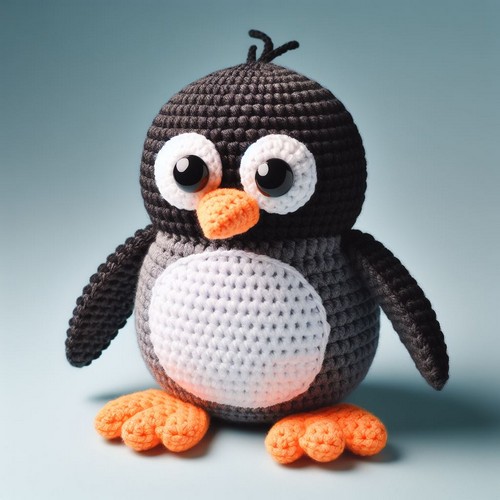 Free Kevin The Penguin Crochet Pattern