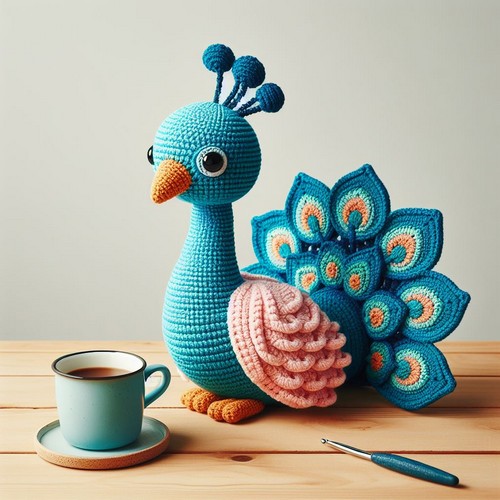 Free Paco The Peacock Crochet Pattern