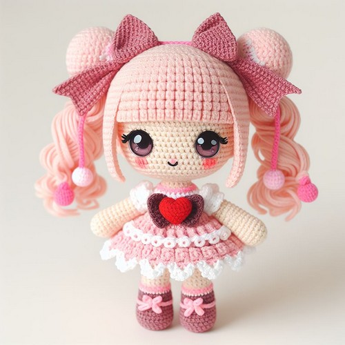 Lolita Doll Amigurumi Free Pattern