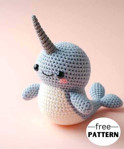 Crochet Narwhal Amigurumi Pattern - All Crafts