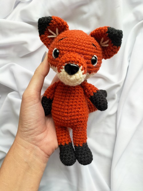 The Red Fox Amigurumi