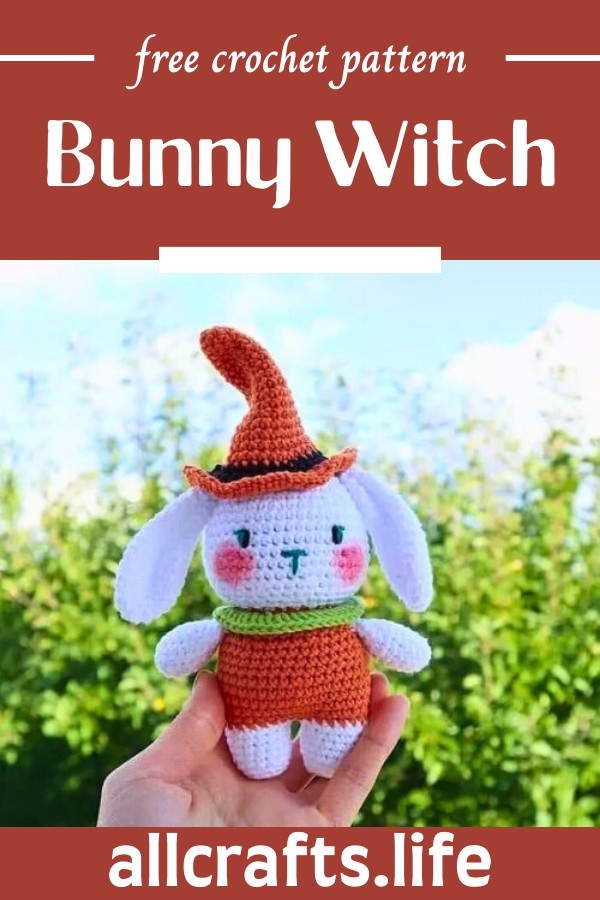 Crochet Bunny Witch