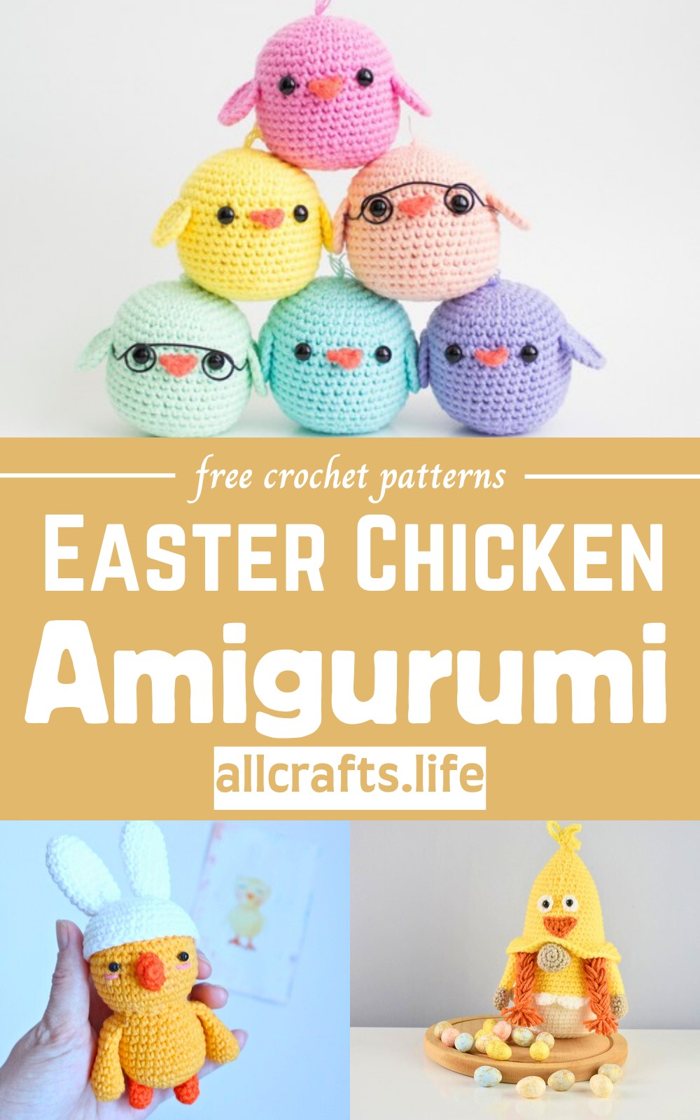 Crochet Easter Chicken Patterns