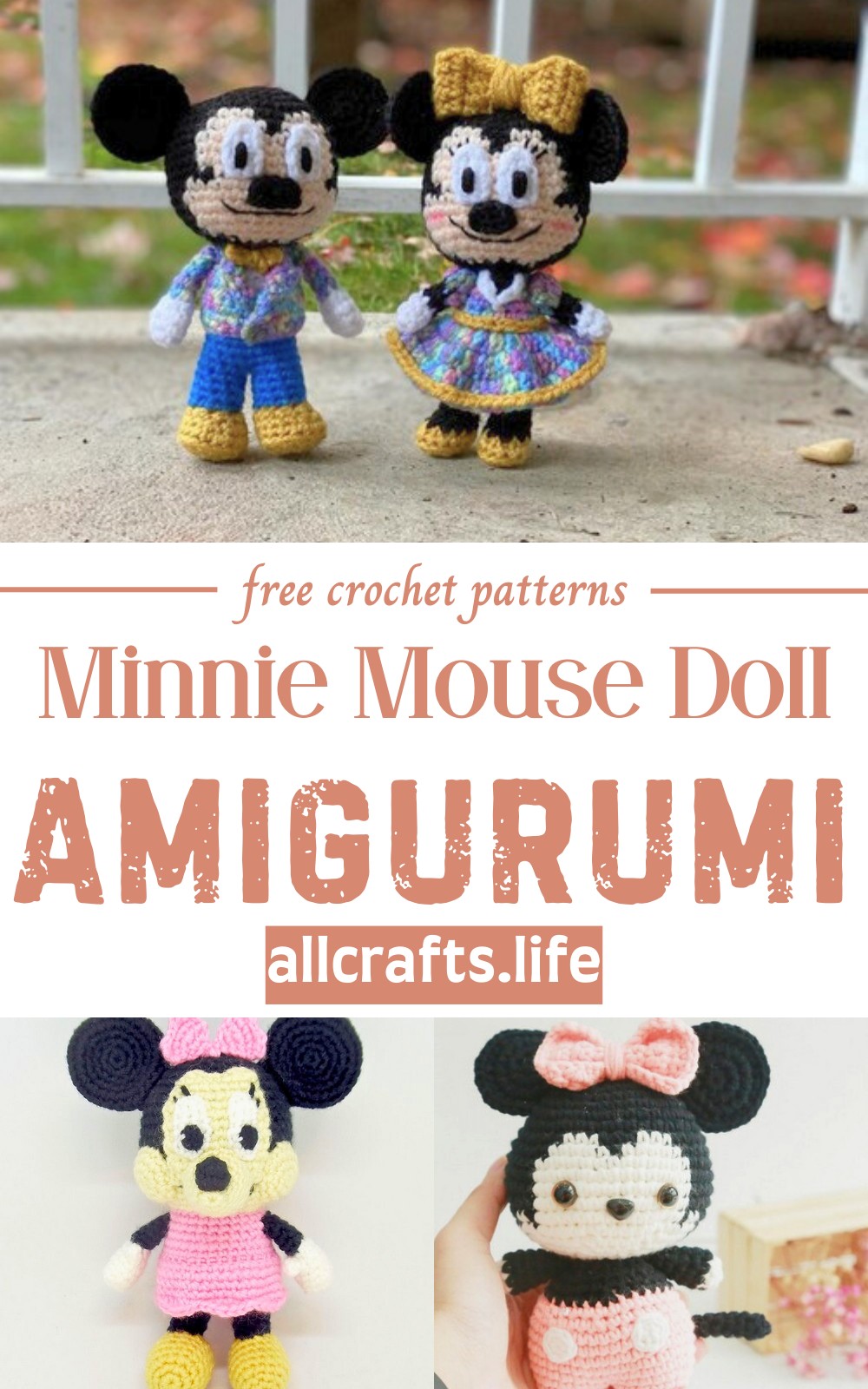 Crochet Minnie Mouse Doll Patterns