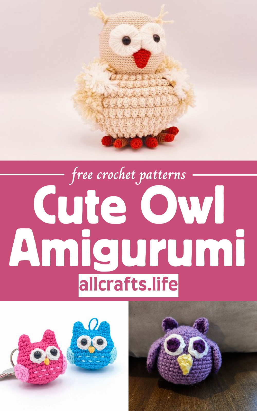 Crochet Owl Amigurumi Patterns