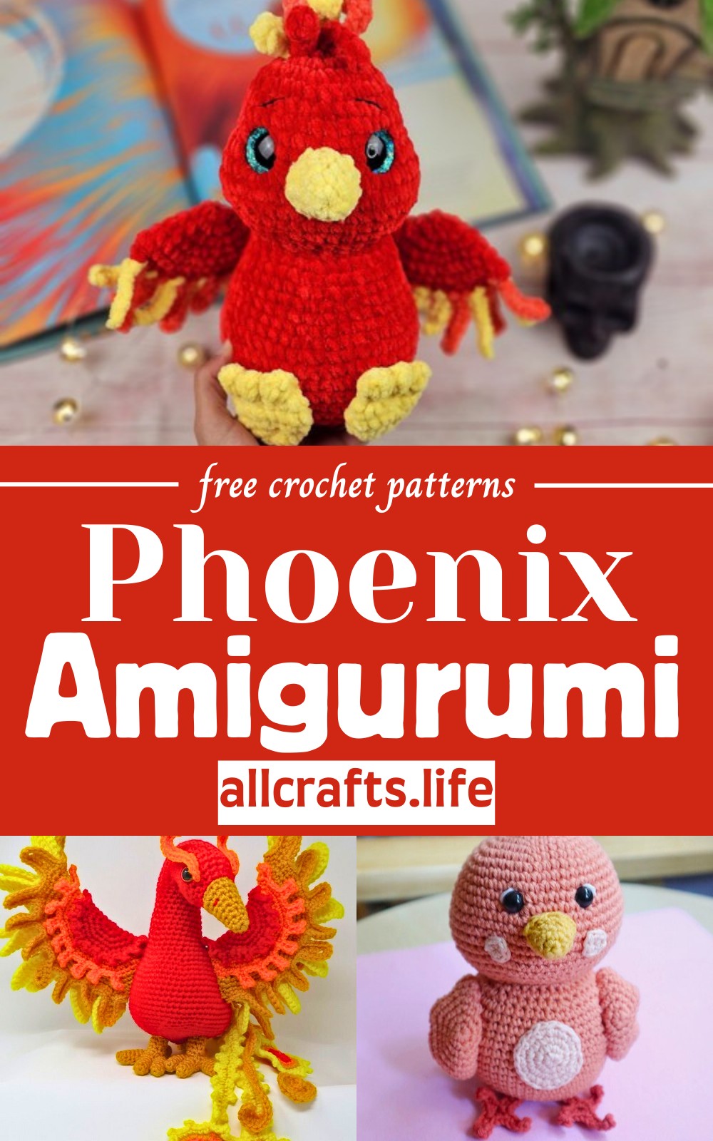 Crochet Phoenix Amigurumi Patterns