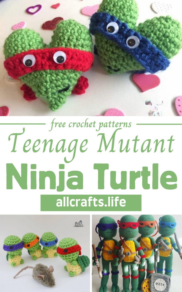 Crochet Teenage Mutant Ninja Turtle Amigurumi Patterns - All Crafts