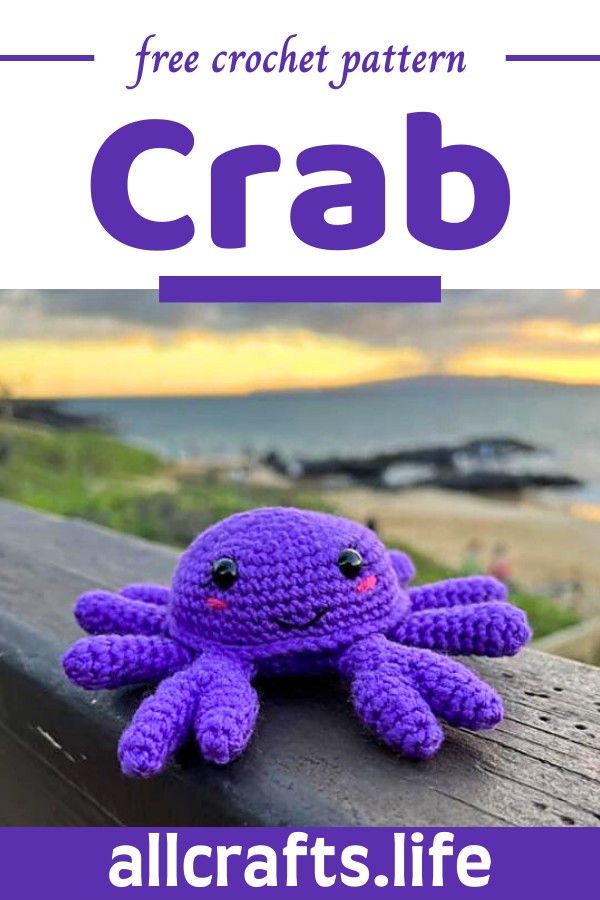 Crochet Crab Amigurumi