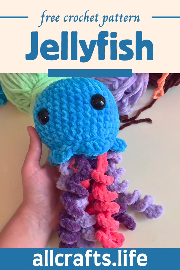 Crochet No-Sew Jellyfish