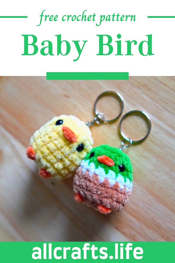 Crochet Baby Bird Pattern