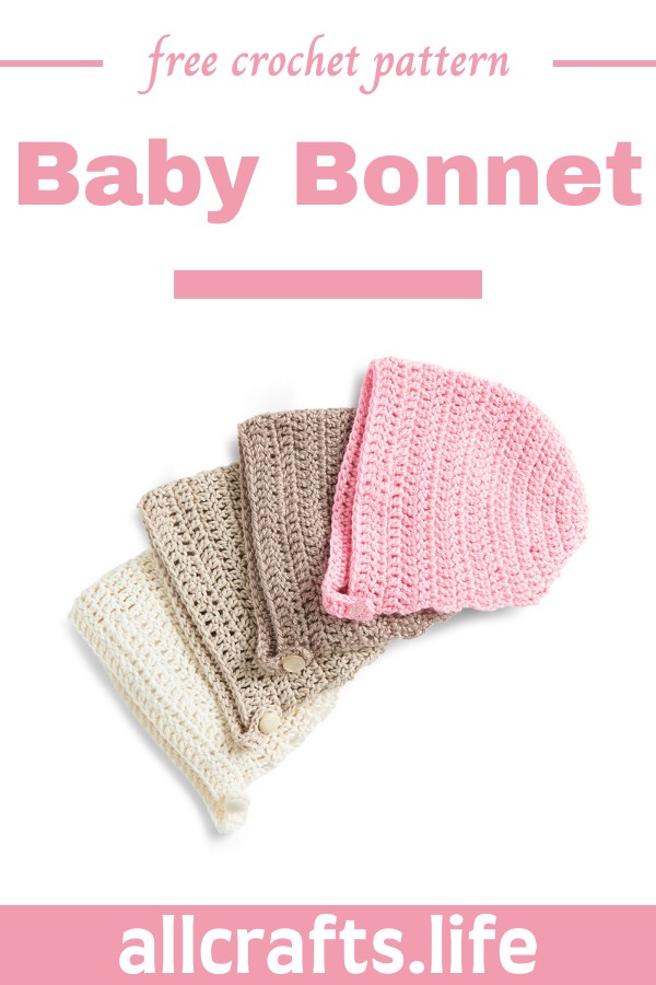 Crochet Baby Bonnet Pattern