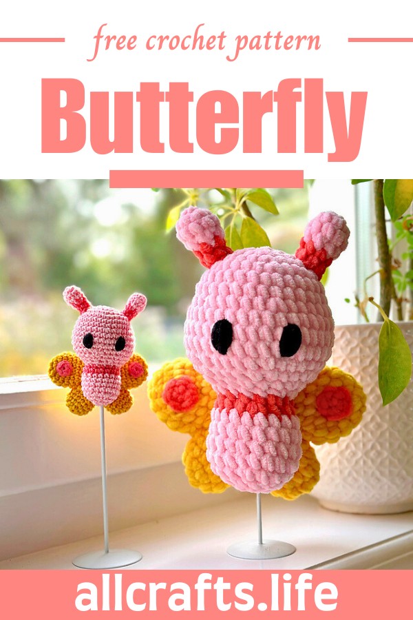 Crochet Butterfly Amigurumi