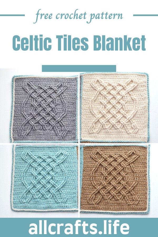 Crochet Celtic Tiles Blanket Pattern