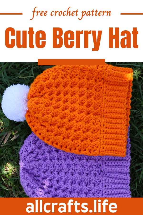 Crochet Cute Berry Hat Pattern